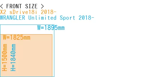 #X2 sDrive18i 2018- + WRANGLER Unlimited Sport 2018-